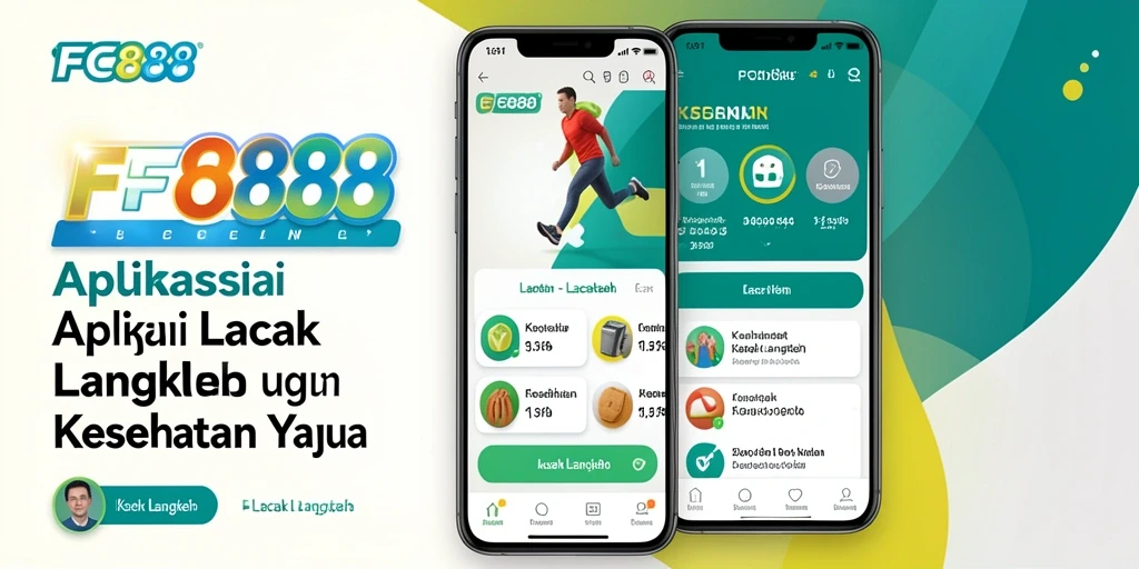 Tampilan antarmuka FC888 yang menarik dengan fungsi Lacak Langkah.
