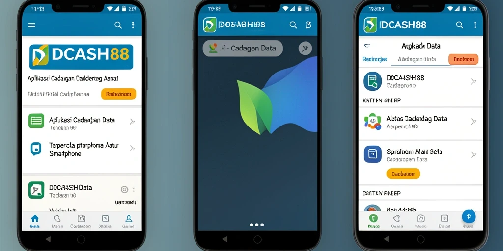 Tampilan antarmuka utama IDCASH88 yang sederhana dan fungsional.