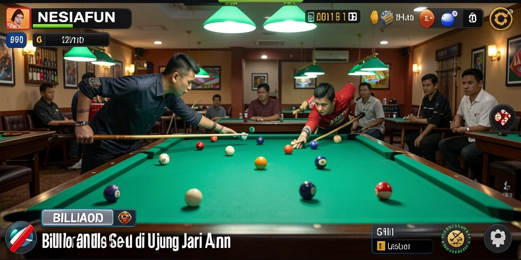 Antarmuka pengguna yang menarik dan fungsional dalam NESIAFUN.
