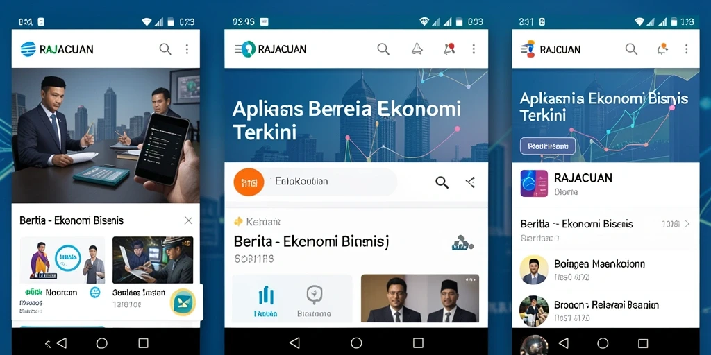 Antarmuka RAJACUAN yang informatif dan menarik.